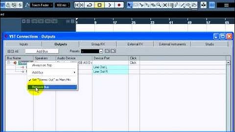 Cubase 4 Tutorial 1 Recording Audio PART 1