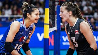 🇹🇭 THAILAND vs 🇨🇦 CANADA 🔥 Asian Champions vs NORCECA Champions | VNL 2024 [4K]