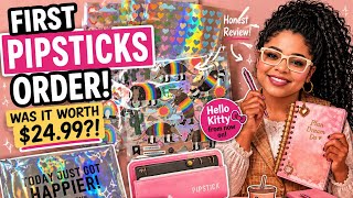     FIRST Pipsticks Order Unboxing ✨ Is It Worth $24.99 a Month?!