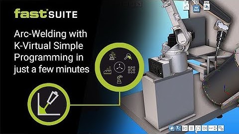 Arc-Welding with K-Virtual | KAWASAKI Robot Welding Programming