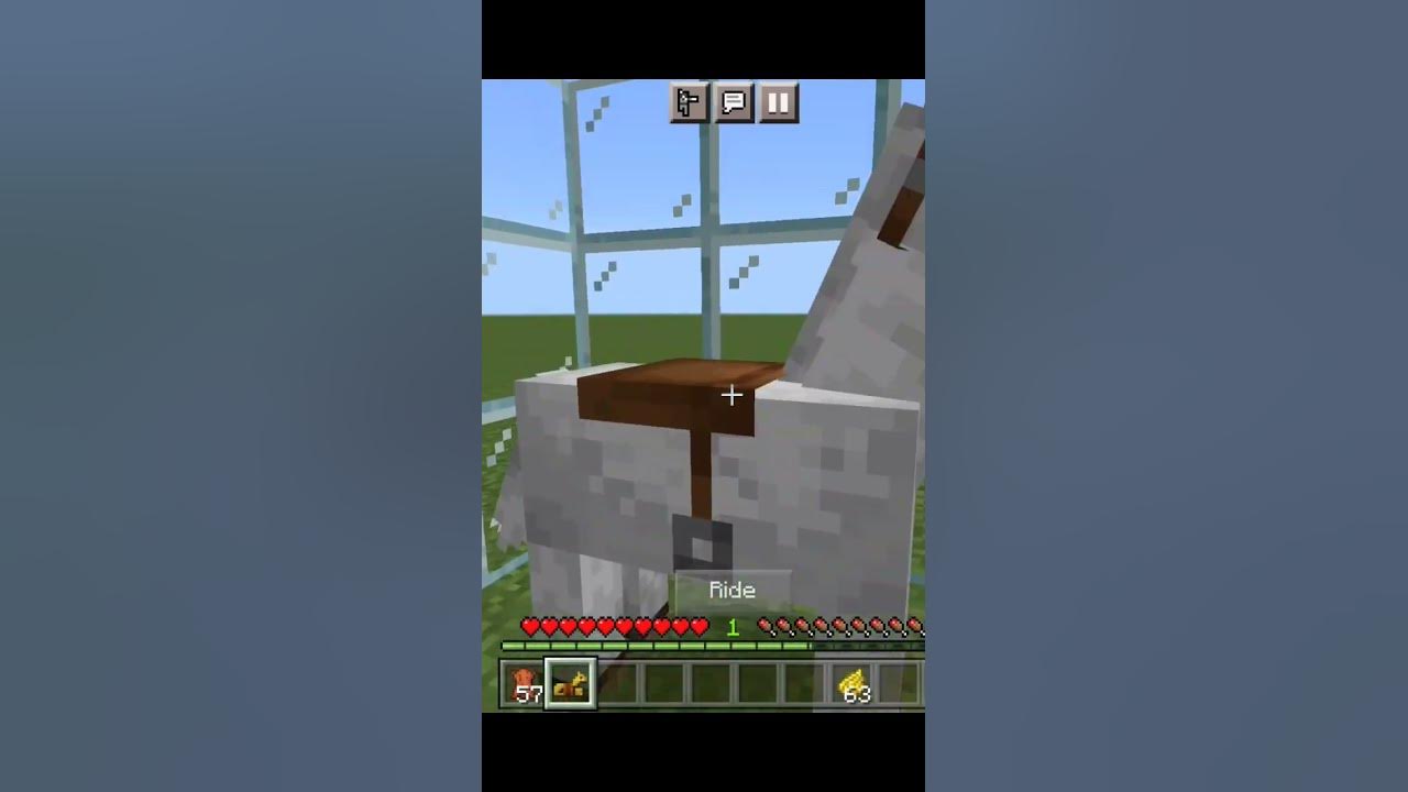 HOW TO MAKE GOLD HORSE ARMOR IN MINECRAFT shorts minecraft short