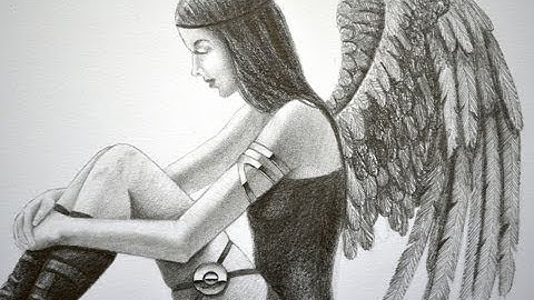 How to Draw an Angel or a Dark Angel - Interactive Video!