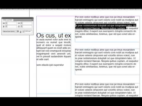 InDesign: Text Frame Fitting Plugin (Auto Fit, Text Alanı özelliklerini Değiştirme)