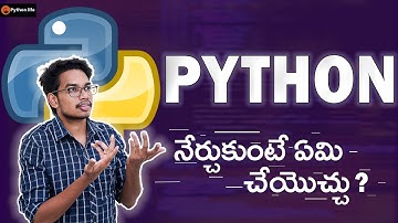 What can we do with Python | What after Python | Next Python | Python Programming in Telugu
