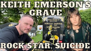 Keith Emerson's Grave   -  Famous Graves