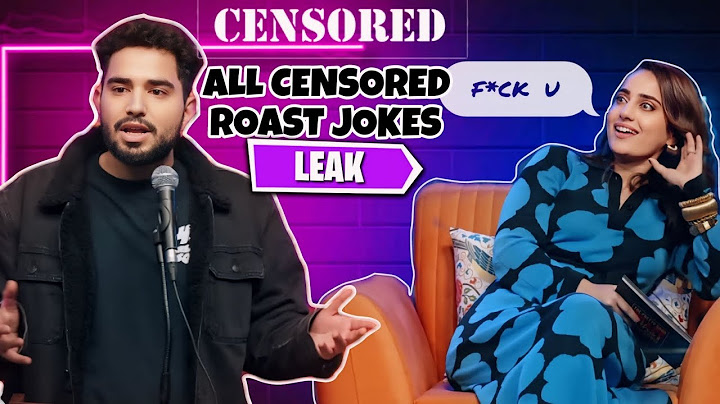 Censored 🔞 Jokes Of Samay Raina On Kusha Kapila (𝗟𝗘𝗔𝗞𝗘𝗗)🔥 Samay On Kusha⚠️