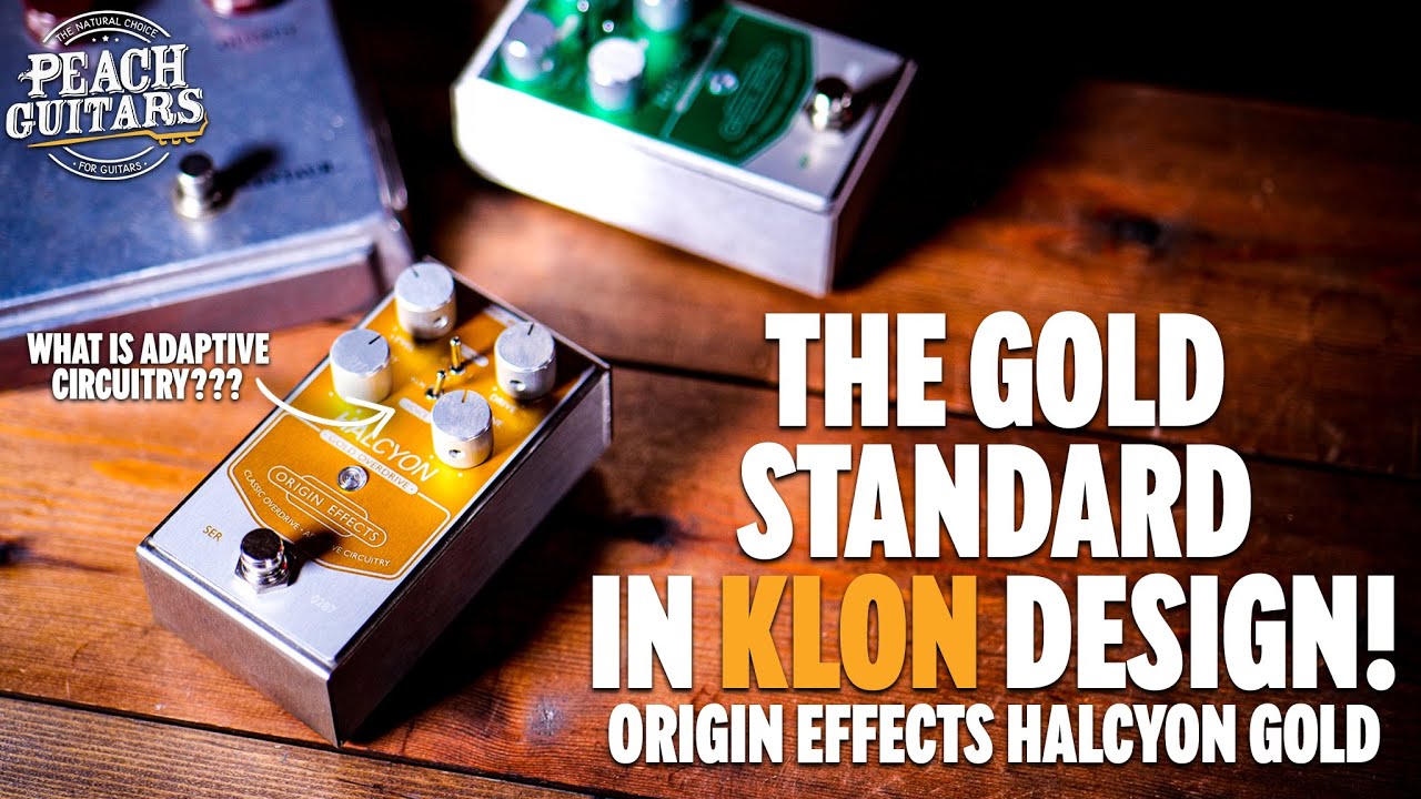 The GOLD Standard In Klon Design! | Origin Halcyon Gold Overdrive!