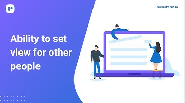Setting view permissions in Recruit CRM
