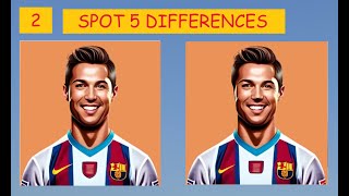 SPOT THE DIFFERENCE | RONALDO | JAPANESE PUZZLE | 100 SECOND PUZZLE | FIND THE ODD EMOJI | #109