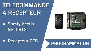 Programmer Une Télécommande Somfy Keytis Ns 4 Rts À Son Récepteur.