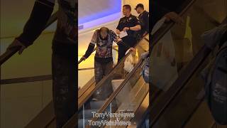 Spirit airlines Passenger Shoplifter with  warrants Lucky day at LAX Airport