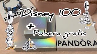 Pandora DISNEY 100 mas pulsera gratis 🤗🩷 #pandora #pandoracollection  #pandoracharm