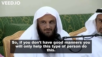 How to Deal With Annoying People *Beautiful Advice* Sh. Abdurrazzaq Al Badr