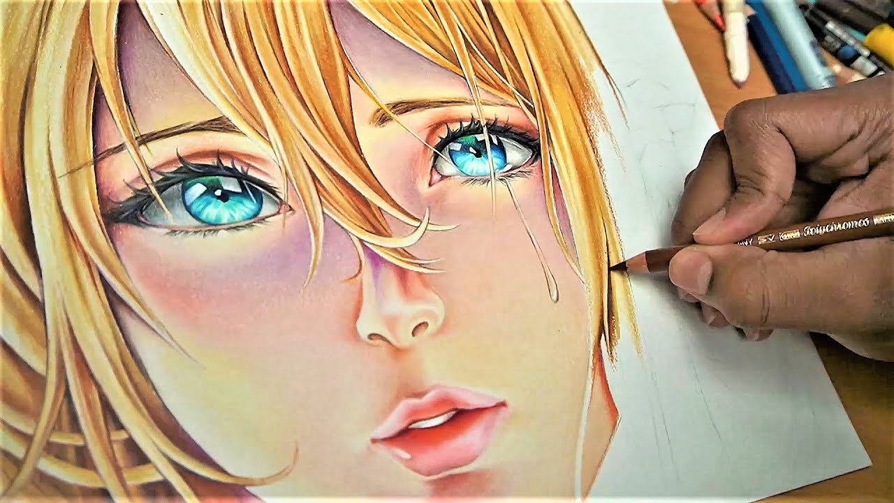 How to Draw a Realistic Anime Face Step by Step  AnimeOutline