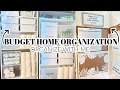 EXTREME BUDGET HOME ORGANIZATION IDEAS | Clean, Declutter and Organize With Me 2021 | CLOSET STORAGE