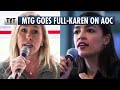 Marjorie "Karen" Greene Confronts AOC