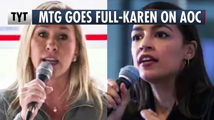 Marjorie "Karen" Greene Confronts AOC