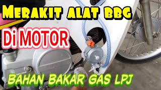 cara merakit konverter BBG ke motor Astrea grand