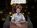 Don't Click to any Apk file, otherwise Your mobile phone got hacked and caused financial loss #cyber