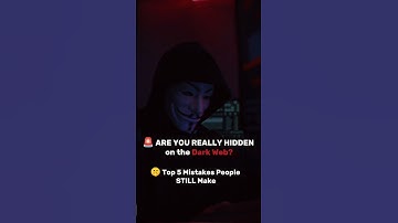 5 Mistakes on Dark Web #viral #darkweb #cybersecurity #EthicalHacking #securitytips #youtubeshorts