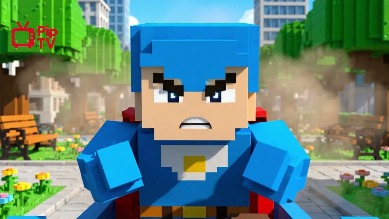 Pica's Epic Voxel Chase | 3D Minecraft-Style Police Pursuit! 