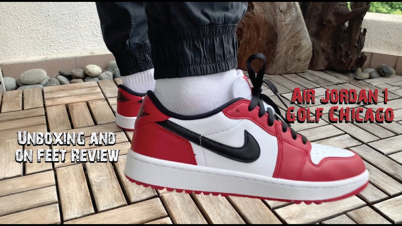 Air Jordan 1 Golf Chicago Unboxing and on feet Review