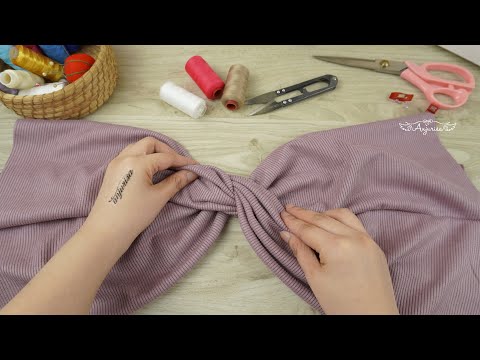 Twisted Turban Making Tutorial ❤️ How to Make Turban Cap for Baby