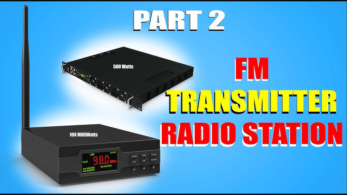FM TRANSMITTER Radio Station. How To Choose The Best Possible Transmitter  For Your Radio Station 