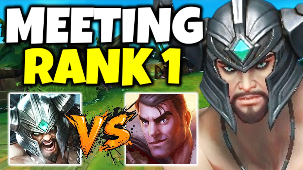 I MET THE RANK 1 PLAYER NA IN SOLO QUEUE | WHO WILL WIN? - YouTube