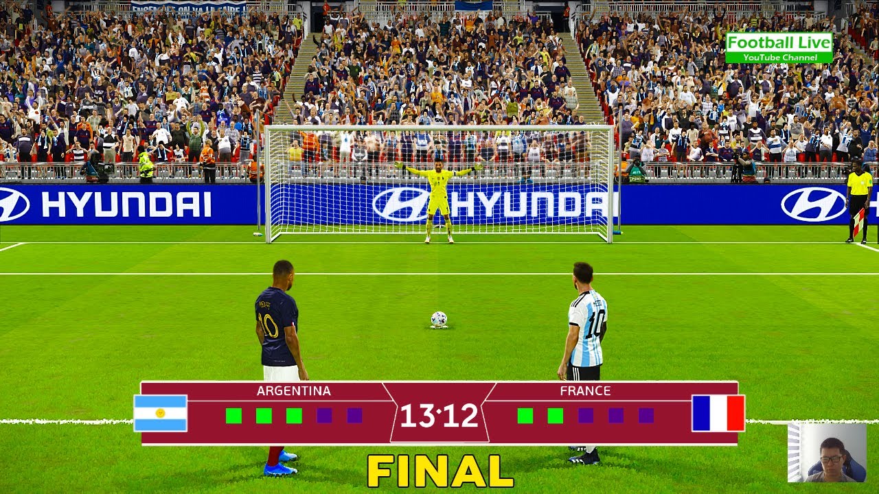 ARGENTINA VS FRANCE - ALL PENALTIES FINAL 2022 