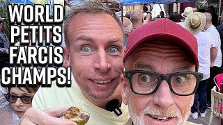 We Taste The Meat At STUFFED VEGETABLE (Petits Farcis!) World Championship In Nice!🇫🇷🍆