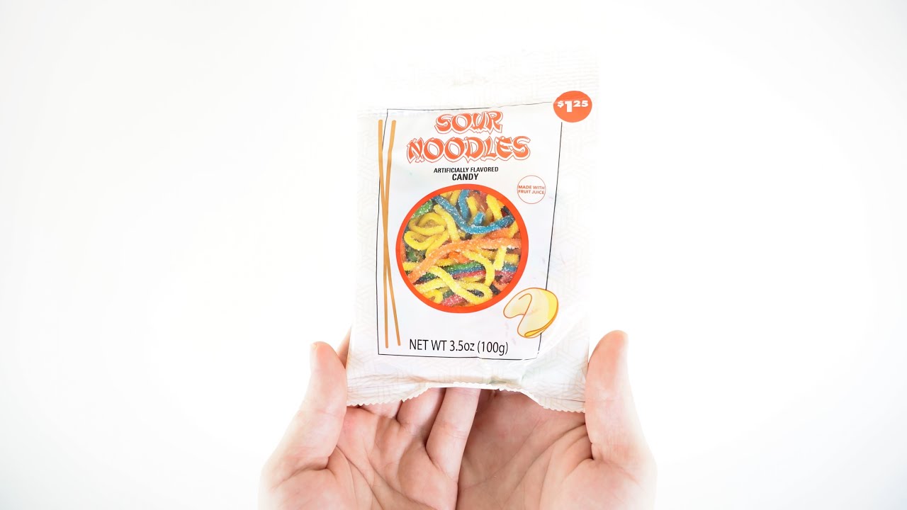 Sour Noodles Review - YouTube