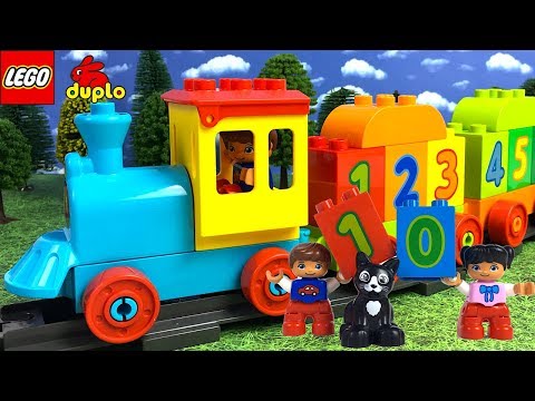 duplo wagon that picks up blocks