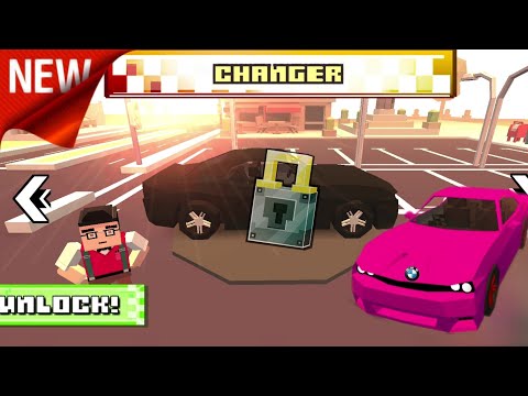 NEW UPDATE in Blocky CAR Racing and Simulator | New Cool Cars and New Super Missions | Tunned Cars
