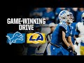 Entire GAME-WINNING drive from Detroit Lions Wild Card win vs. Los Angeles Rams