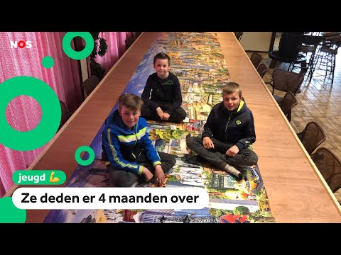 Gigantische puzzel met 42.000 stukjes is klaar!