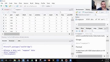 R Coding for Econometrics, Part 1: Opening Data and Summary Statistics