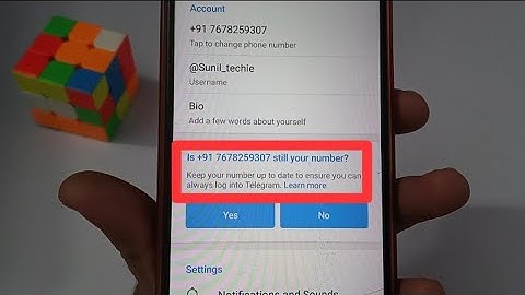 is this still your number in telegram ? #Suniltechie
