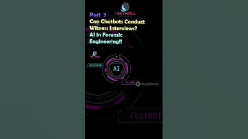 Can Chatbots Conduct Witness Interviews? AI in Forensic Engineering! Part 3 #ai #viral #aiinindia