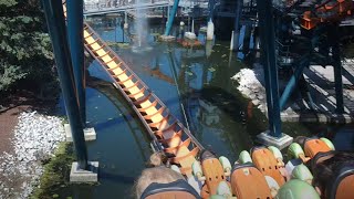 Rougarou - Cedar Point - Row 4 (4K HD POV) - July 2023