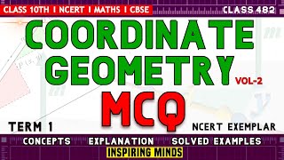 Class 10 Maths MCQ । Coordinate Geometry MCQ for Class 10। Coordinate geometry class 10 mcq tricks