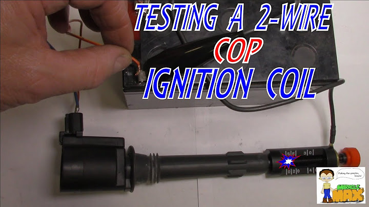 Testing A 2 Wire COP Ignition Coil