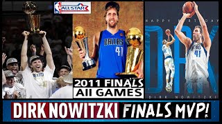 Dirk Nowitzki Throwback Finals MVP! ★ Highlights Full Series 2011 NBA Finals  vs Miami Heat