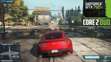 Need for Speed Most Wanted 2 - 750 Ti - Intel Core 2 Duo E7500 - 8 GB RAM - 720p Benchmark