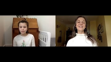 Eliza & Hannah major interval scale