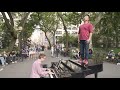Colin Huggins Duet Opera Singer Sings Ave Maria in Washington Square Park