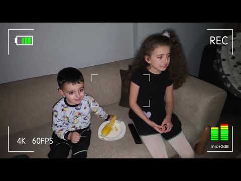 POYRAZ ELİF KORKU FİLMİ İZLEDİ BABASINA YAKALANDI!!