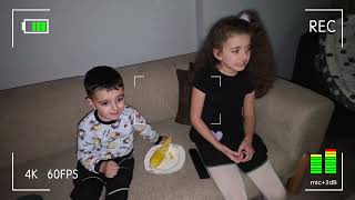 POYRAZ ELİF KORKU FİLMİ İZLEDİ BABASINA YAKALANDI!!