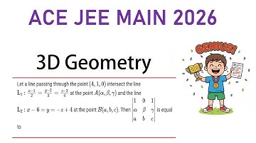 Line Passing Trough (4, 1, 0) Intersect  (x-1)/2 = (y-2)/3 = (z-3)/4 | Vectors 3D Geometry Jee Mains
