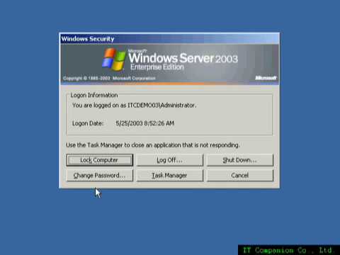 WS2003 CD1 - 02. LogOn LogOff ShutDown